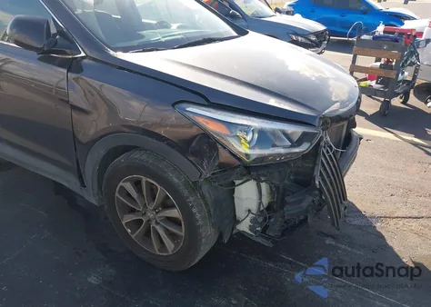 2017 Hyundai Santa Fe Se from USA, damaged, VIN KM8SM4HF9HU220105